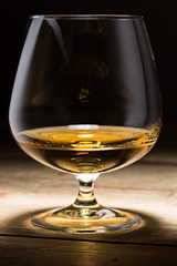 Alcoholic drink in glass