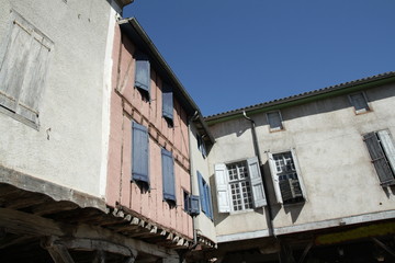 Fototapeta na wymiar Cité médiévale de Mirepoix,Ariège