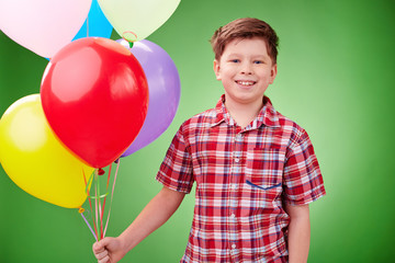 Fototapeta na wymiar Birthday balloons
