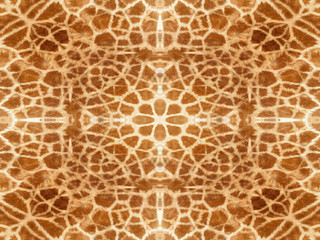 Giraffe skin pattern