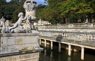 Jardins de la Fontaine in N&icirc;mes