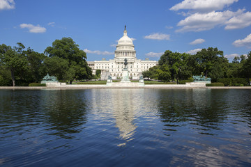 The Capitol building in Washington.