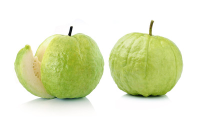 guava fruit isolated on white background