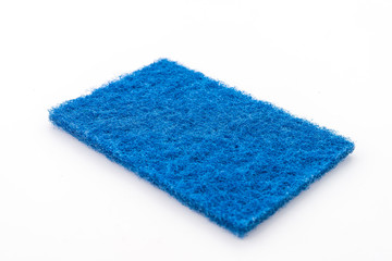 Scouring pad isolated on white background