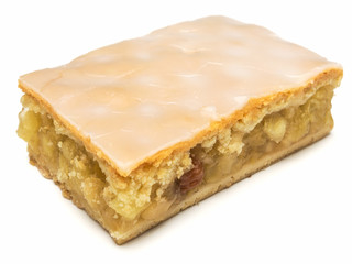 Gedeckter Apfelkuchen
