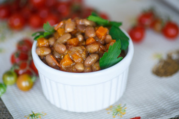 bean stew with vegetables