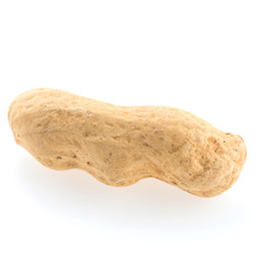 Fototapeta premium peanuts isolated on white background