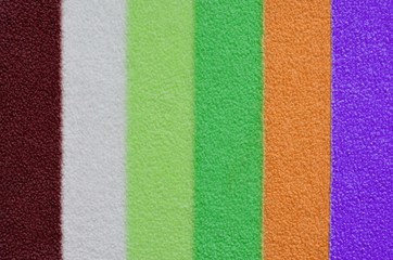 Fototapeta premium striped fleece fabric texture background