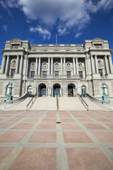 Fototapeta na wymiar Library of Congress in Washington