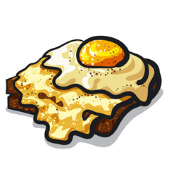 toast with egg and cheese