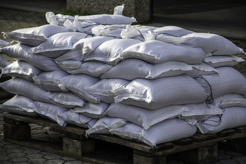 Hochwasser Sands&auml;cke