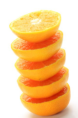 Naklejka na ściany i meble mandarin orange