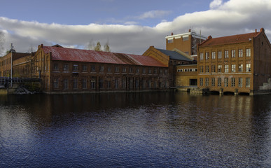 Fototapeta premium Paper mill.