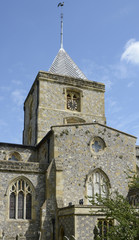Fototapeta na wymiar St. Nicholas Church. Arundel. Sussex. England