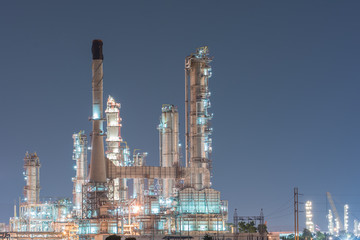 petrochemical industrial plant power station