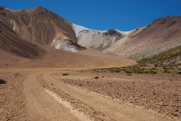 Obraz na płótnie Canvas Colourful Mountains of the Atacama Desert