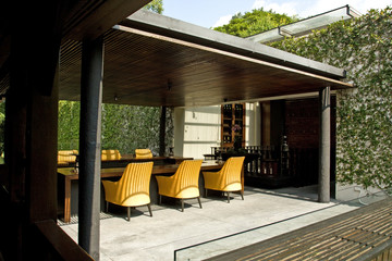 afternoon tea room outdoor