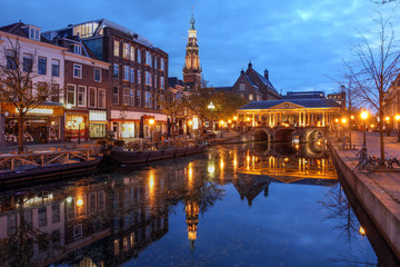 Fototapeta na wymiar Leiden, The Netherlands