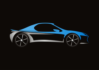 Obraz na płótnie Canvas car automotive concept design vector