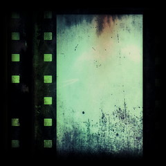 Fototapeta premium old grunge film strip background