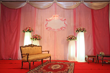 Luxury Indoors Wedding Stage