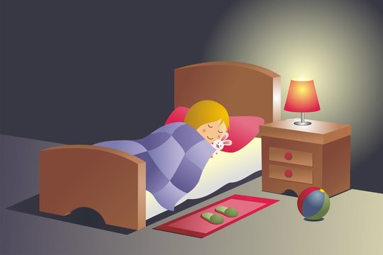 Ni&ntilde;a durmiendo