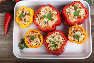 Stuffed peppers