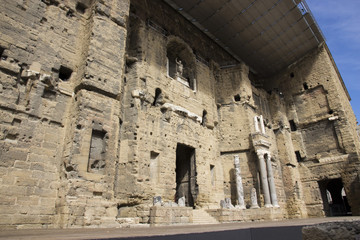 Ruines du Théâtre antique romain d'Orange