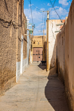 Typical street of Gafsa, Tunisia
