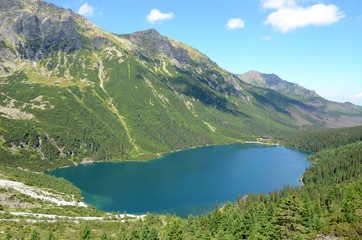 Górskie jezioro (Morskie Oko, Tatry)