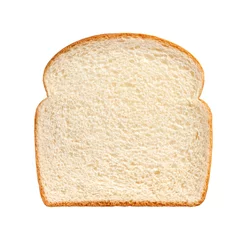 Door stickers Bread Bread Slice isolated