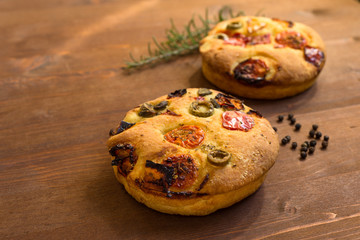 Focaccia mediterranea