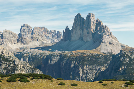 Drei Zinnen - Blick vom Strudelkopf