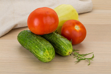 Fresh vegetables