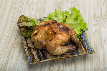 Roasted chicken