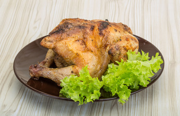 Roasted chicken