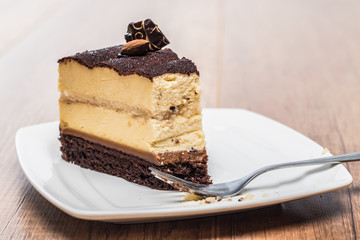 Tasty almond cake