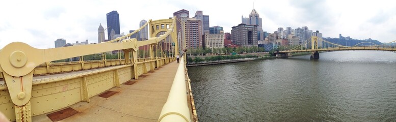 Panorama von Pittsburgh, Pennsylvania