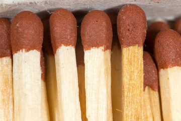 matches. close-up