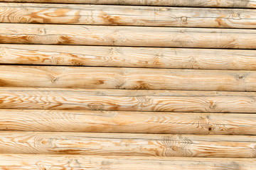 wall with log