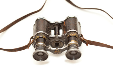 Old German military binoculars