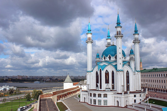 The Kul Sharif Mosque In Kazan