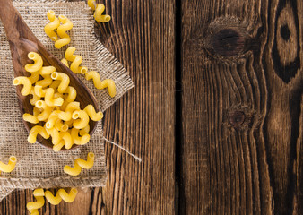 Pasta Curls (close-up shot)