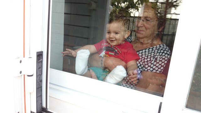 Nieto y abuela
