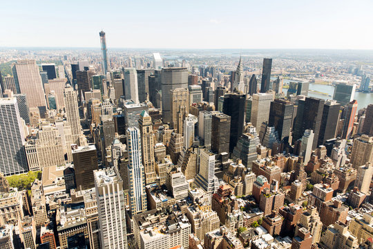 urban skyscrapers new york city