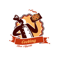 Pizza. Vector format