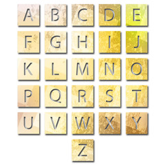 Unique alphabet set