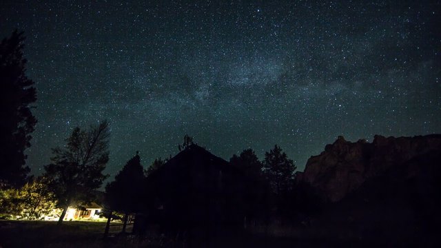 Smith Rocks MilkyWay Stars 555
