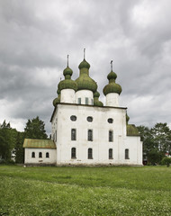 Cathedral hill in Kargopol. Church of St John the Baptist