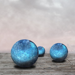 Textured spheres